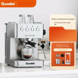 220V-Gemini-CRM3005E-Italian-coffee-machine-small-semi-automatic-concentrated-foam-for-household-office-use